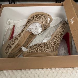 Christian Louboutin heels Pampas heels